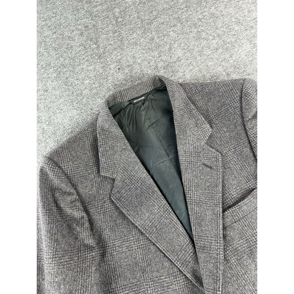 Vintage Givenchy Paris Wool Sport Coat SZ 41 Gray Tweed Single Vent Old Money